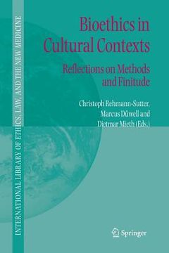 portada bioethics in cultural contexts (en Inglés)