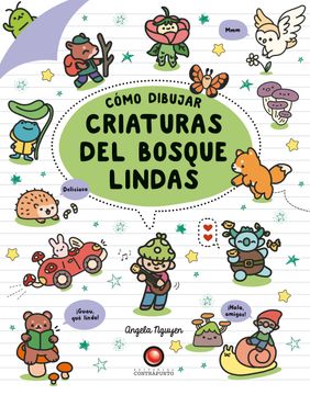 portada Cómo Dibujar Criaturas del Bosque Lindas (in Spanish)