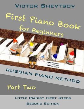portada First Piano Book for Beginners Part Two: Russian Piano Method (in English)