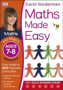 portada Maths Made Easy Ages 7-8 Key Stage 2 Advanced (Carol Vorderman's Maths Made Easy)