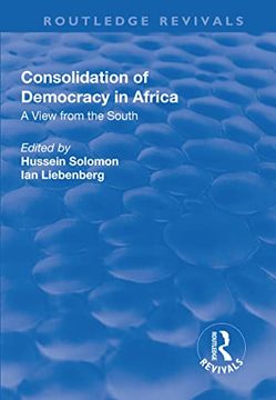 portada Consolidation of Democracy in Africa: A View from the South