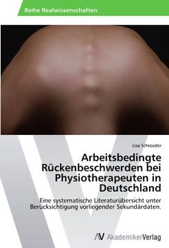 portada Arbeitsbedingte Ruckenbeschwerden Bei Physiotherapeuten in Deutschland