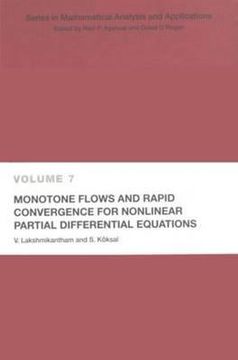 portada monotone flows and rapid convergence for nonlinear partial differential equations