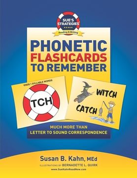 portada Sue's Strategies Phonetic Flashcards To Remember: Much More Than Letter To Sound Correspondence (en Inglés)