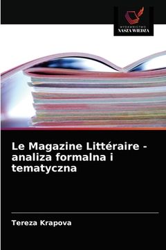 portada Le Magazine Littéraire - analiza formalna i tematyczna (en Polaco)