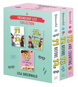 portada A Friendship List Collection 3-Book Box Set: 11 Before 12, 12 Before 13, 13 and Counting (en Inglés)