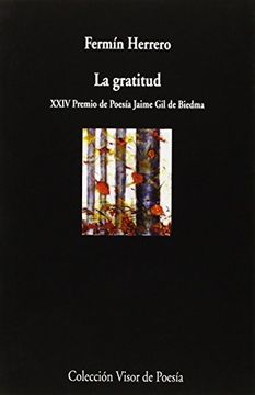portada La Gratitud (Visor de Poesía) (in Castilian)