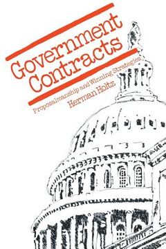 portada Government Contracts: Proposalmanship and Winning Strategies (en Inglés)