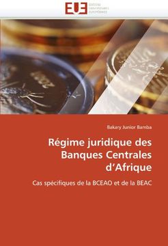 portada Regime Juridique Des Banques Centrales D'Afrique