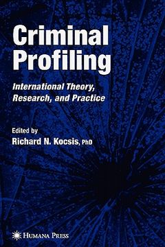portada criminal profiling: principles and practice (en Inglés)