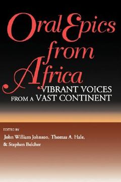 portada oral epics from africa (en Inglés)