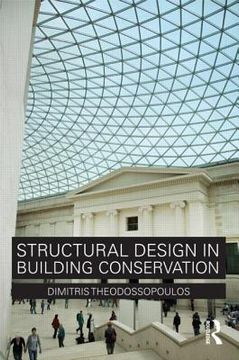 portada structural design in building conservation (en Inglés)