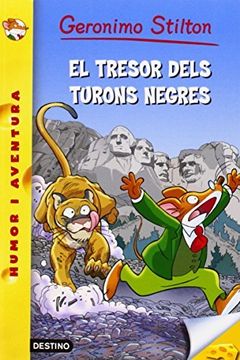portada El Tresor Dels Turons Negres: Geronimo Stilton 56 (en Catalá)
