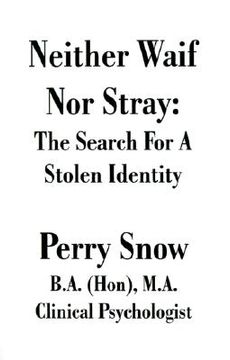 portada neither waif nor stray: the search for a stolen identity (en Inglés)
