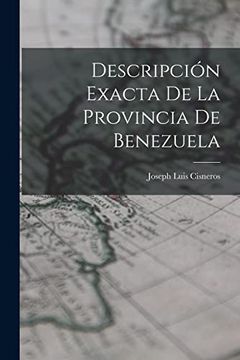 portada Descripción Exacta de la Provincia de Benezuela