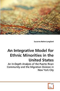 portada an integrative model for ethnic minorities in the united states (en Inglés)