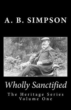 portada Wholly Sanctified (en Inglés)