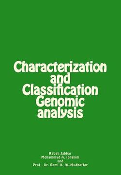 portada Characterization and Classification Genomic analysis (en Inglés)