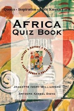portada africa quiz book: quotes - inspiration - little known facts (en Inglés)