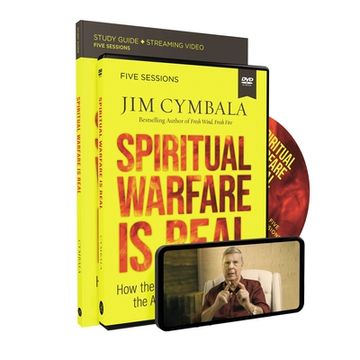 portada Spiritual Warfare Is Real Study Guide with DVD: How the Power of Jesus Defeats the Attacks of Our Enemy (en Inglés)