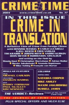 portada Crime Time 37 (v. 37) (in English)