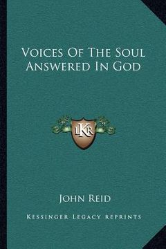 portada voices of the soul answered in god (en Inglés)