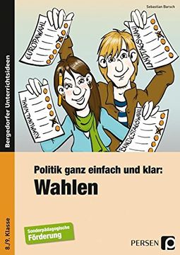 portada Politik Ganz Einfach und Klar: Wahlen: Förderschule. 8. /9. Klasse (en Alemán)