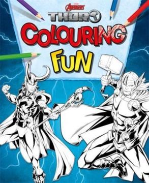 portada Marvel Thor Colouring fun