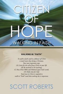 portada Citizen of Hope: Walking in Faith (en Inglés)