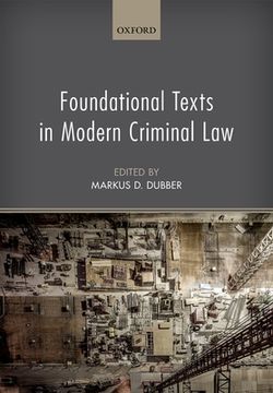 portada Foundational Texts in Modern Criminal law (en Inglés)