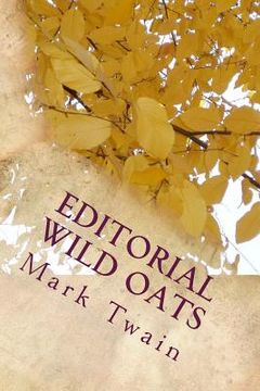 portada Editorial Wild Oats (in English)