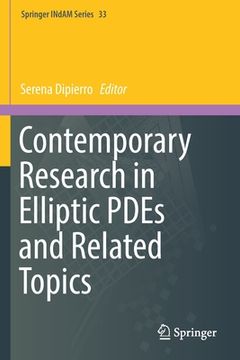 portada Contemporary Research in Elliptic Pdes and Related Topics (en Inglés)