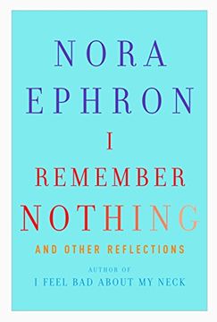 portada I Remember Nothing: And Other Reflections (en Inglés)