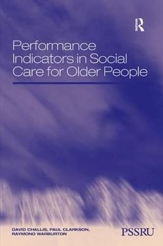 portada Performance Indicators in Social Care for Older People