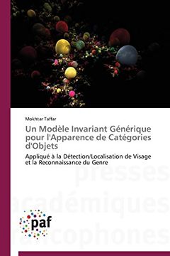 portada Un Modele Invariant Generique Pour L'Apparence de Categories D'Objets