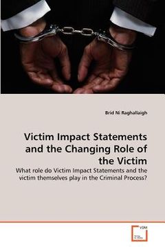 portada victim impact statements and the changing role of the victim (in English)