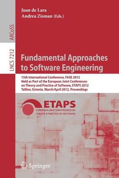portada fundamental approaches to software engineering (en Inglés)