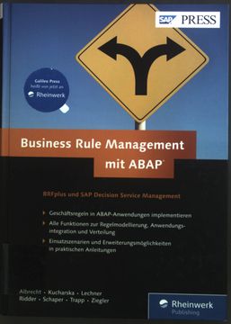 portada Business Rule Management mit Abap: Brfplus und sap Decision Service Management. (en Alemán)