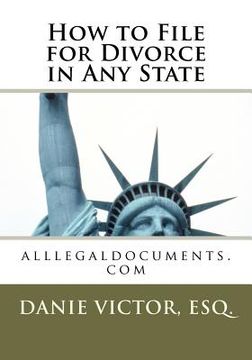 portada how to file for divorce in any state (in English)