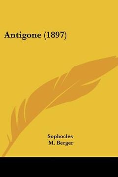 portada Antigone (1897) (en Alemán)