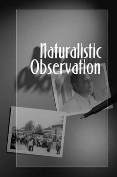 portada Naturalistic Observation (en Inglés)