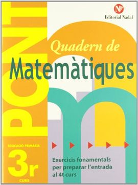 portada Pont Matematiques 3 E.P. (en Catalá)