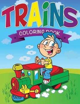 portada Trains Coloring Book (en Inglés)