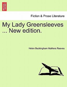 portada my lady greensleeves ... new edition.