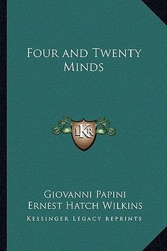 portada four and twenty minds (in English)