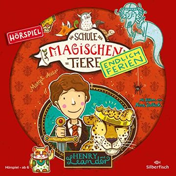 portada Die Schule der Magischen Tiere - Endlich Ferien 3 - Henry und Leander (Hörspiel): 1 cd (en Alemán)