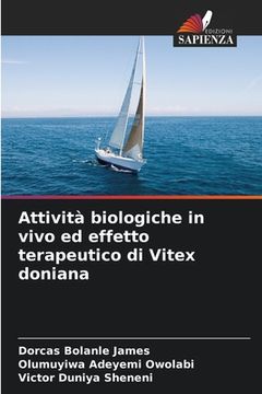 portada Attività biologiche in vivo ed effetto terapeutico di Vitex doniana (en Italiano)