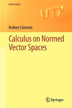 portada calculus on normed vector spaces