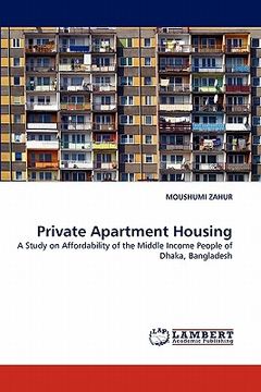 portada private apartment housing (en Inglés)