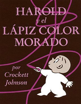 portada Harold y el Lapiz Color Morado